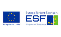 Europa fördert Sachsen - Logo